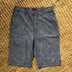 7FAM lightweight cotton shorts